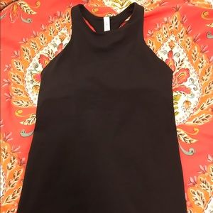 Black Lululemon Tank with attached bra